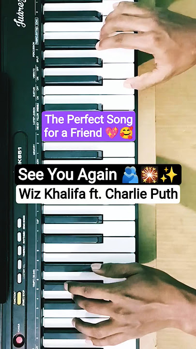Wiz Khalifa - See You Again ft. Charlie Puth (Easy Piano Short Cover)