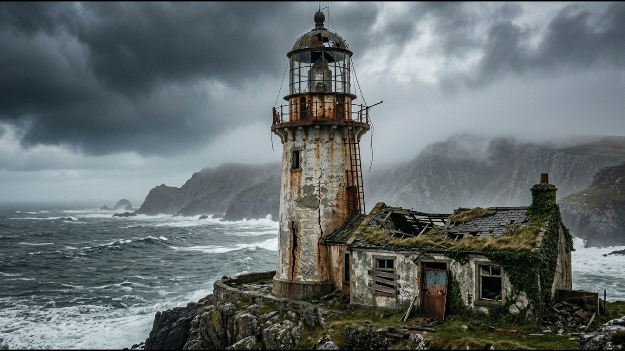 I Turned an Abandoned Lighthouse into a ROYAL LUXURY Home (ASMR)