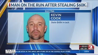 Texoma man on the run