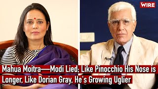 Mahua Moitra—Modi Lied; Like Pinocchio His Nose is Longer, Like Dorian Gray, He's Growing Uglier