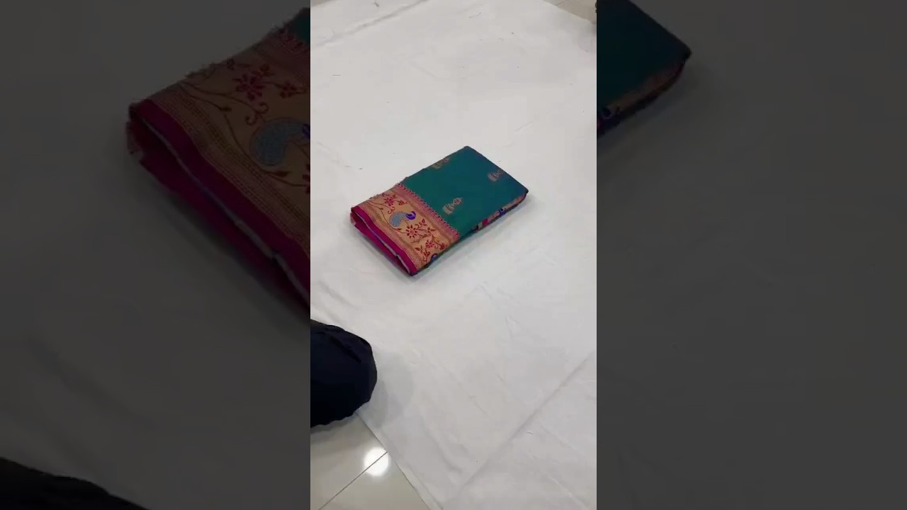 Traditional Jumkha Soft Silk Paithani Saree