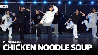 Webstar, Young B - Chicken Noodle Soup | DUCKMAAN Choreography | INTRO Dance Music Studio | μΆ©μ₯μ 