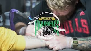 Paranoia13 Ink Session - A.d.n Tattoo Samurai