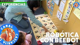 EXPERIENCIAS  Robótica con BeeBot (3 años)