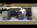 INDIPENDENZA ENERGETICA test BATTERIE ACCUMULO BLUETTI e FOTOVOLTAICO puntata 1