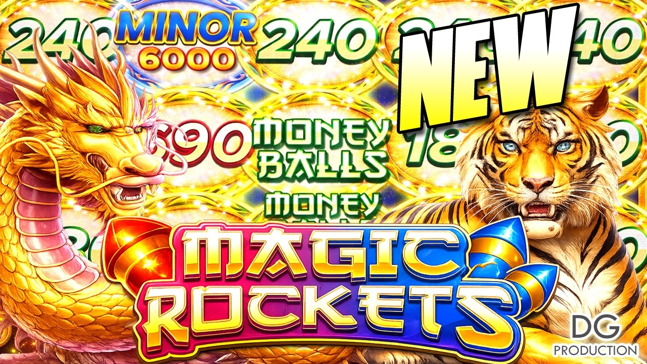 Magic Rockets Slot Machine 🔥OMG🔥NEW DOUBLE MONEY BALL MAGIC ROCKETS TIGER SLOT MACHINE REVEAL 2026 ...