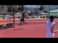 Midwest's Quincy Paris clears 6-06 in the high jump at the NC Invite on Friday.