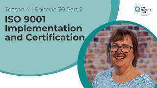 ISO 9001 Implementation and Certification Part 2 - Certification