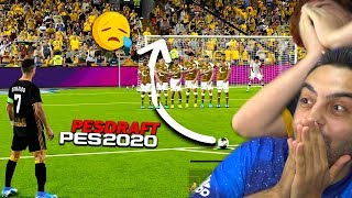 TAM DİREKDEN C.RONALDO EFSANE FRİKİK GOLÜ !! *UNO CHALLENGE* - PES 2020 PESDRAFT