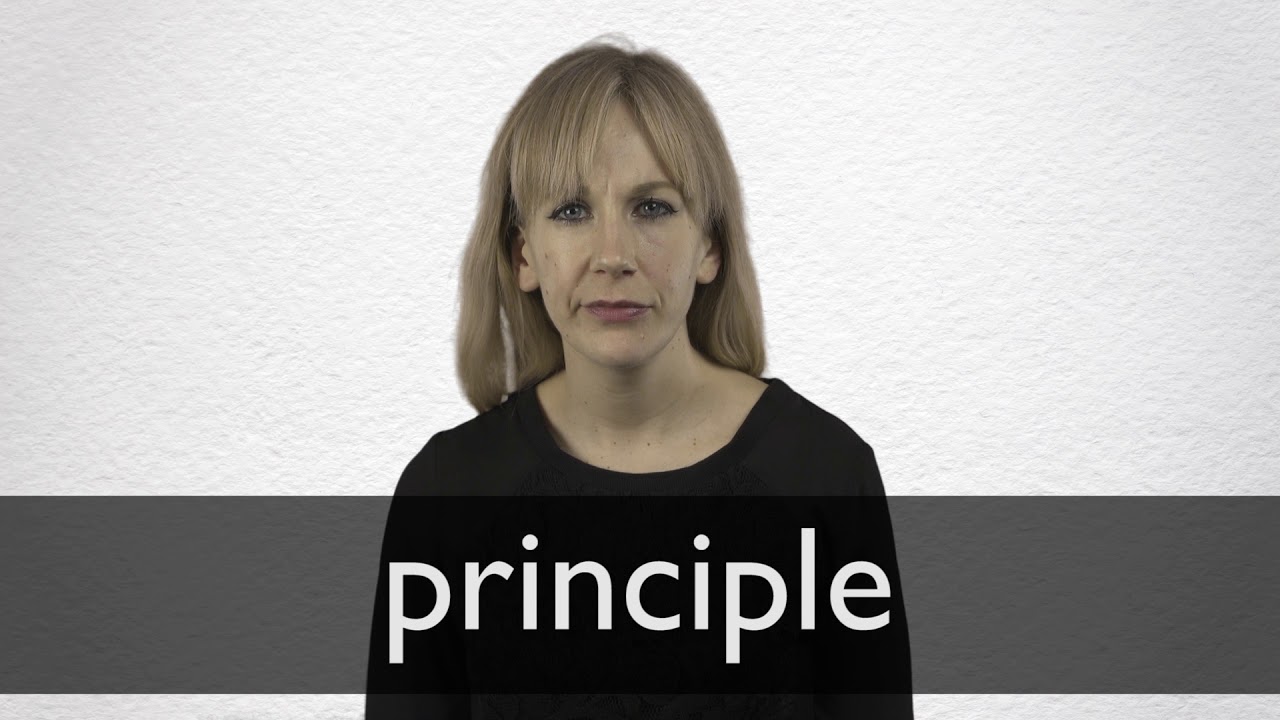 How To Pronounce Principle In British English Youtube