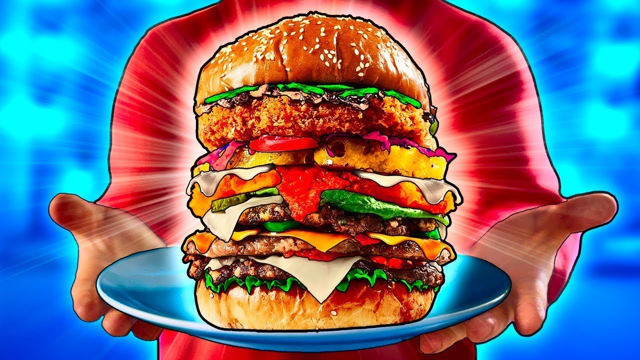 Ho Preparato Un Hamburger Con 100 Ingredienti