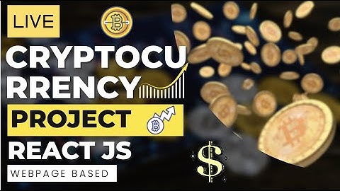 Crypto Tracker || React Cryptocurrency Tracker Project || Blockchain Project