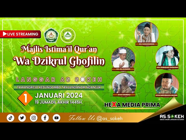 🔴 Puncak Acara Mauidhoh Hasanah Milad Langgar As Sokeh Ke 3 class=