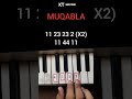 Muqabala Muqabala Piano Tutorial Piano Notes Muqabala Pianotutorial Shorts