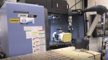Doosan COBOT delivers unmanned running at Cambridge Precision