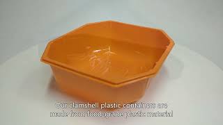 disposable bowl,disposable packaging container,biodegradable container,High Grade,China Maker