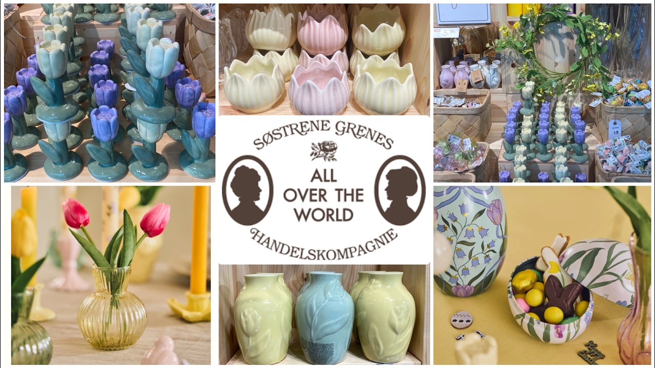WHAT'S NEW IN SØSTRENE GRENE ‼️EASTER AND SPRING DECOR FINDS THAT ARE GORGEOUS! 🌸
