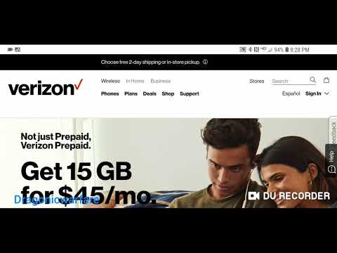 Verizon Prepaid New 15GB Plan for $45 // New and Current Customers