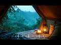 Study With Me | Calm Soothing Piano Rain Camping Deep Focus Relaxation Vibe 雨夜钢琴音乐 12 AM Late Night