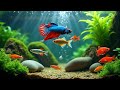 Relaxing Aquarium ASMR 4K 🐠🎶 | Peaceful Music for Sleep, Study &amp; Focus