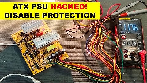{629} How To Disable Voltage & Current Protection from ATX PSU