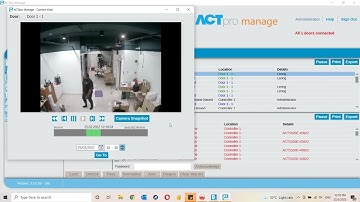 Vanderbilt ACTpro integrates with Avigilon Control Center (CCTV Integration)