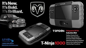 2013 Dodge Ram Smart Key Programming using T-Ninja 1000 Programmer