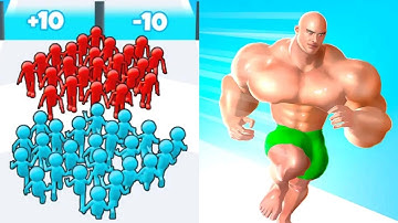 Join Clash 3D VS Muscle Rush Max All Levels Gameplay Android,iOS NEW UPDATE