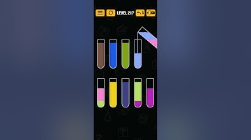 Water Sort puzzle 217, 218