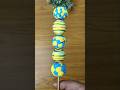 Blue clay with yellow clay #youtubeshorts #shortvideo #viralvideo