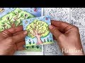 Hattifant - Four Seasons Endless Card | Tutorial | with templates