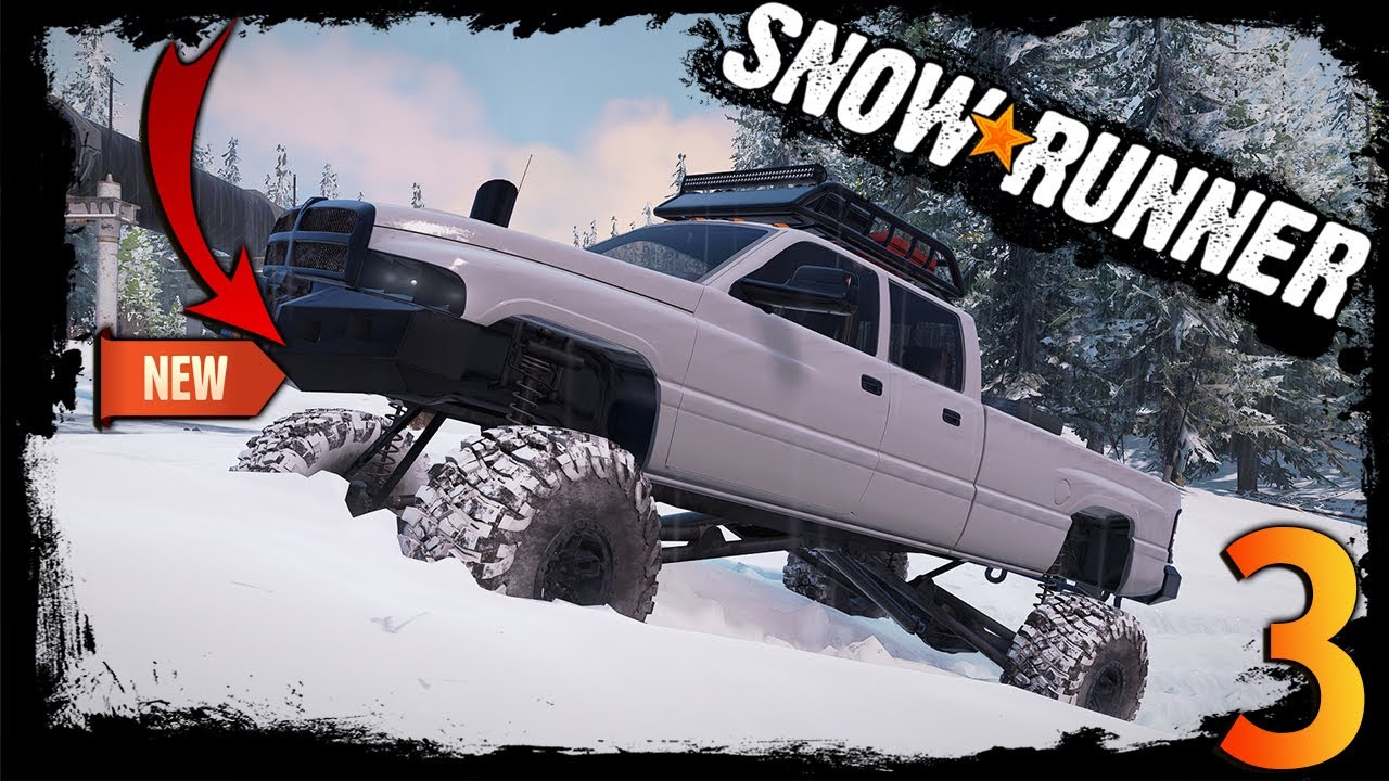 SnowRunner - Part 3- Into The Storm Mod Map- With MonsterKing7937 and ...