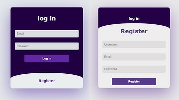 Stylish login/Register form Using HTML CSS With Source Code |#css #loginpage #frontenddevelopment