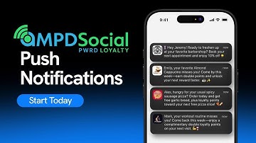 AMPDSocial Push Notifications Video