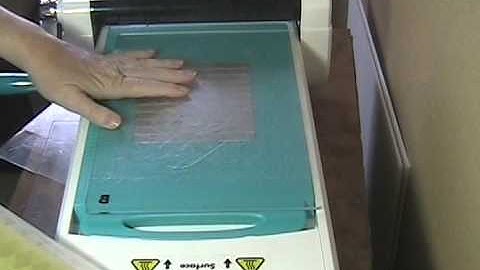 TODO Machine Embossing - What Not To Do!