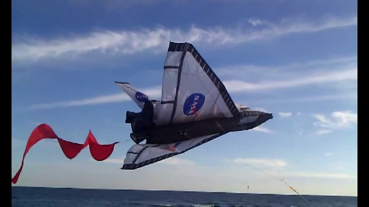 Space Shuttle Kite HD YouTube