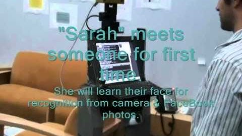 Facebots Social Robots Shared Memories and Shared Friends using Facebook