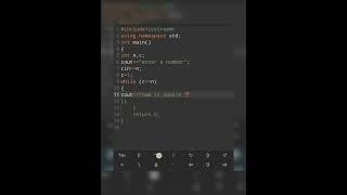 3.Write a program that input num from user and display all previous num and their square.while loop.