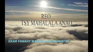 'REO TSY MAHALALA ANAO/EKAR Fanahy Masina Analamahitsy