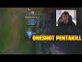 Perfect one shot pentakill  lol daily moments ep 2043