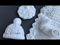Easy crochet baby hat/craft &amp; crochet hat 606