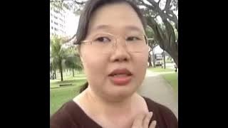 the woman was too stunned to speak
