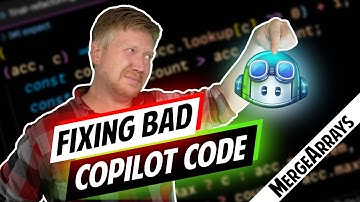 Fixing Bad Copilot Code - mergeArrays