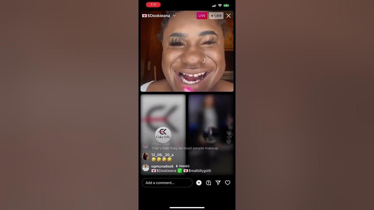 Dookieana practicing her makeup … YouTube