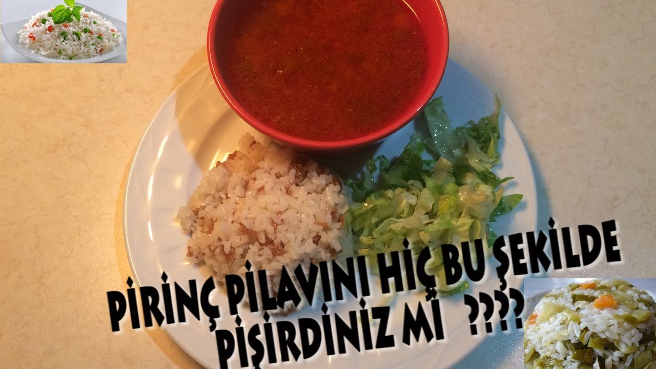 PİRİNÇ PİLAVİ- PİRİNÇ PİLAVINI HİÇ BÖYLE DENEDİNİZ Mİ ?-KOLAY YEMEK TARİFLERİ