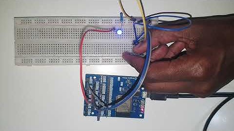 Using Interrupts to Blink LED