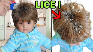 Reborn Boy HAS LICE at SCHOOL Role Play