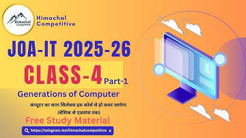 JOA IT Class-4 Part-1 2025-26 || Free Online Course