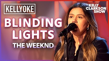 Thumbnail of 'Blinding Lights' by The Weeknd | Kelly Clarkson Kellyoke Cover