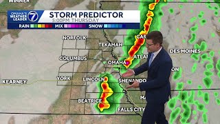 Severe storms possible Thursday afternoon in Omaha area